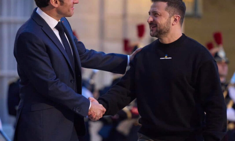 Macron a promis Ucrainei noi rachete interceptoare după ultimele atacuri rusești