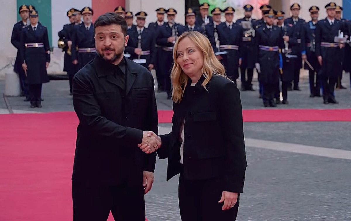 Convorbire Zelenski–Meloni, despre criza din Orientul Mijlociu și stabilitatea energetică