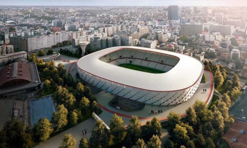 Probleme pentru noul stadion Dinamo. Proiectul figurează cu datorii de milioane de lei