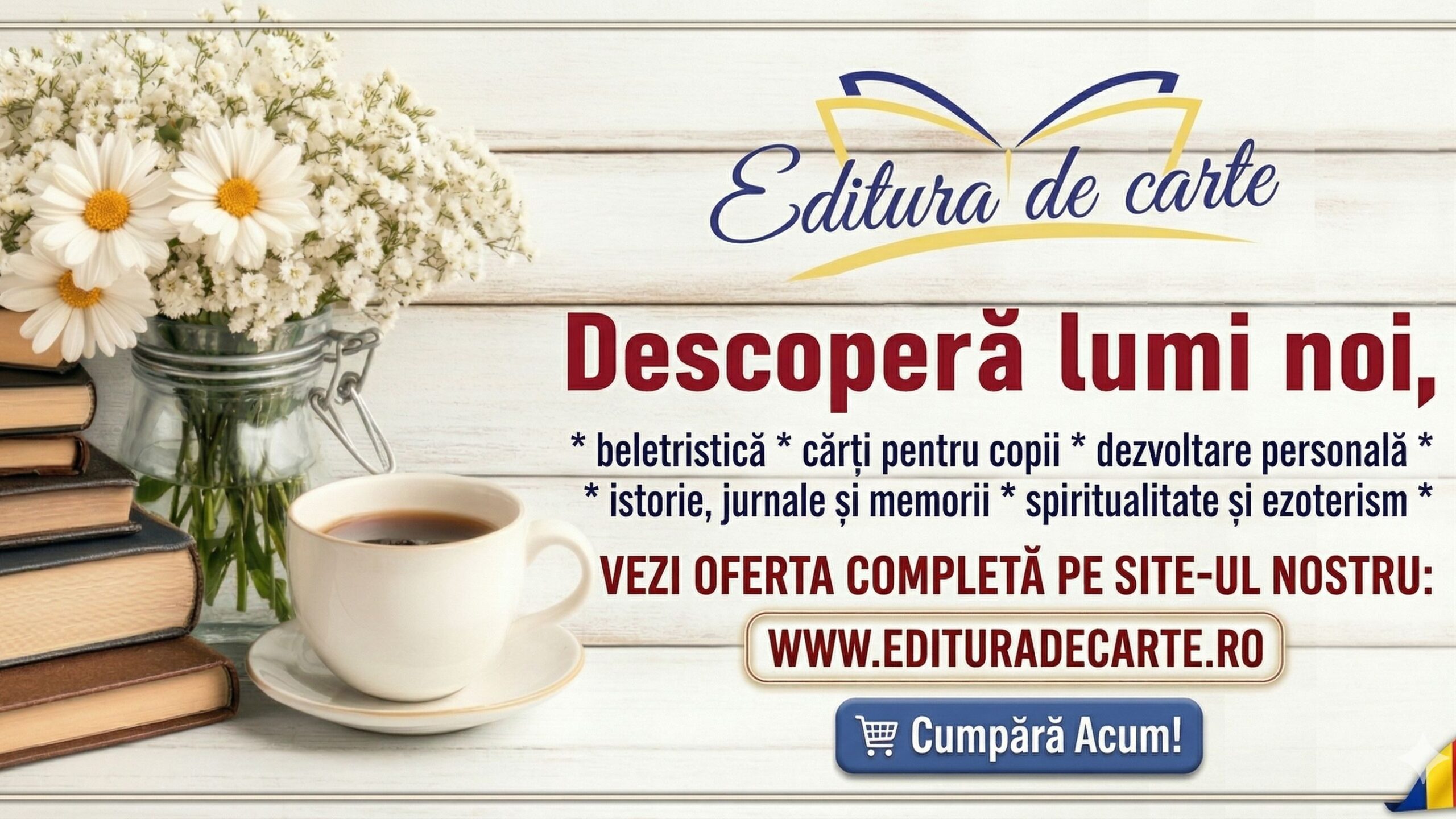 Când cartea scrie istorie - „Editura de carte” omagiază Ziua Mondială a Cărții