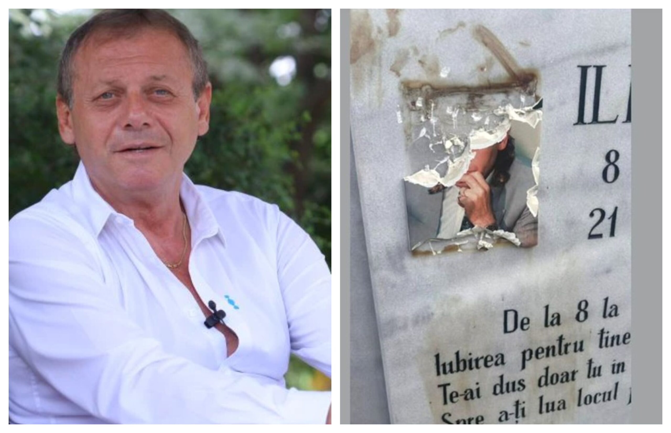 Poliția a identificat persoana care a vandalizat mormântul lui Ilie Balaci la Craiova. Despre cine este vorba
