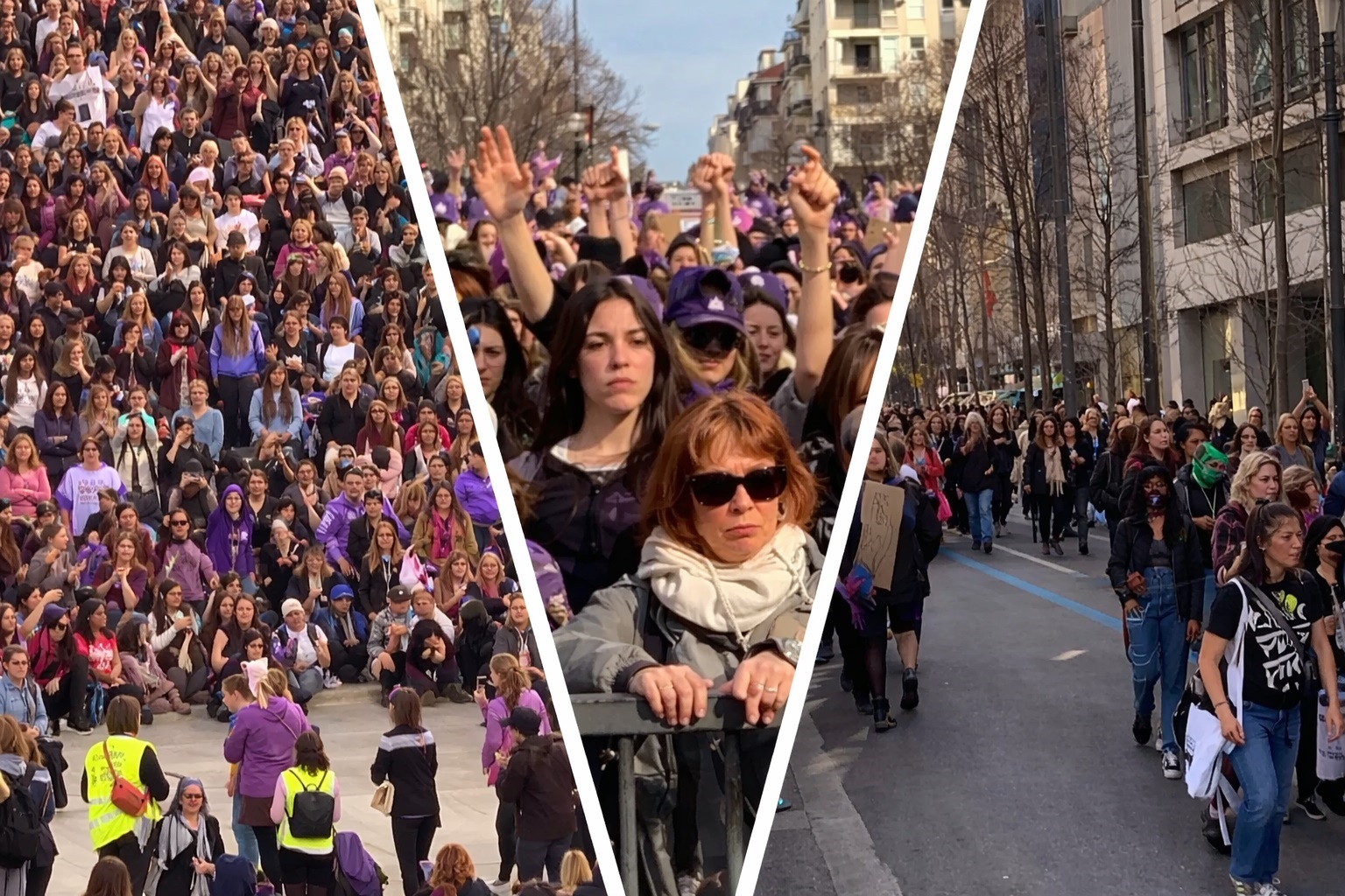 Proteste în Europa, de Ziua Internațională a Femeii. Mii de persoane au cerut egalitate de gen și combaterea violenței