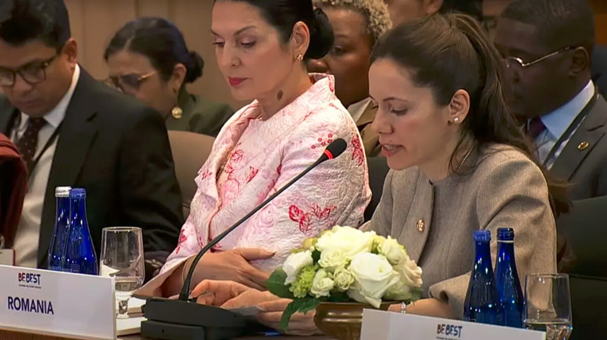 Câte minute a vorbit Mirabela Grădinaru la Washington. Momentul din discurs care nu a trecut neobservat