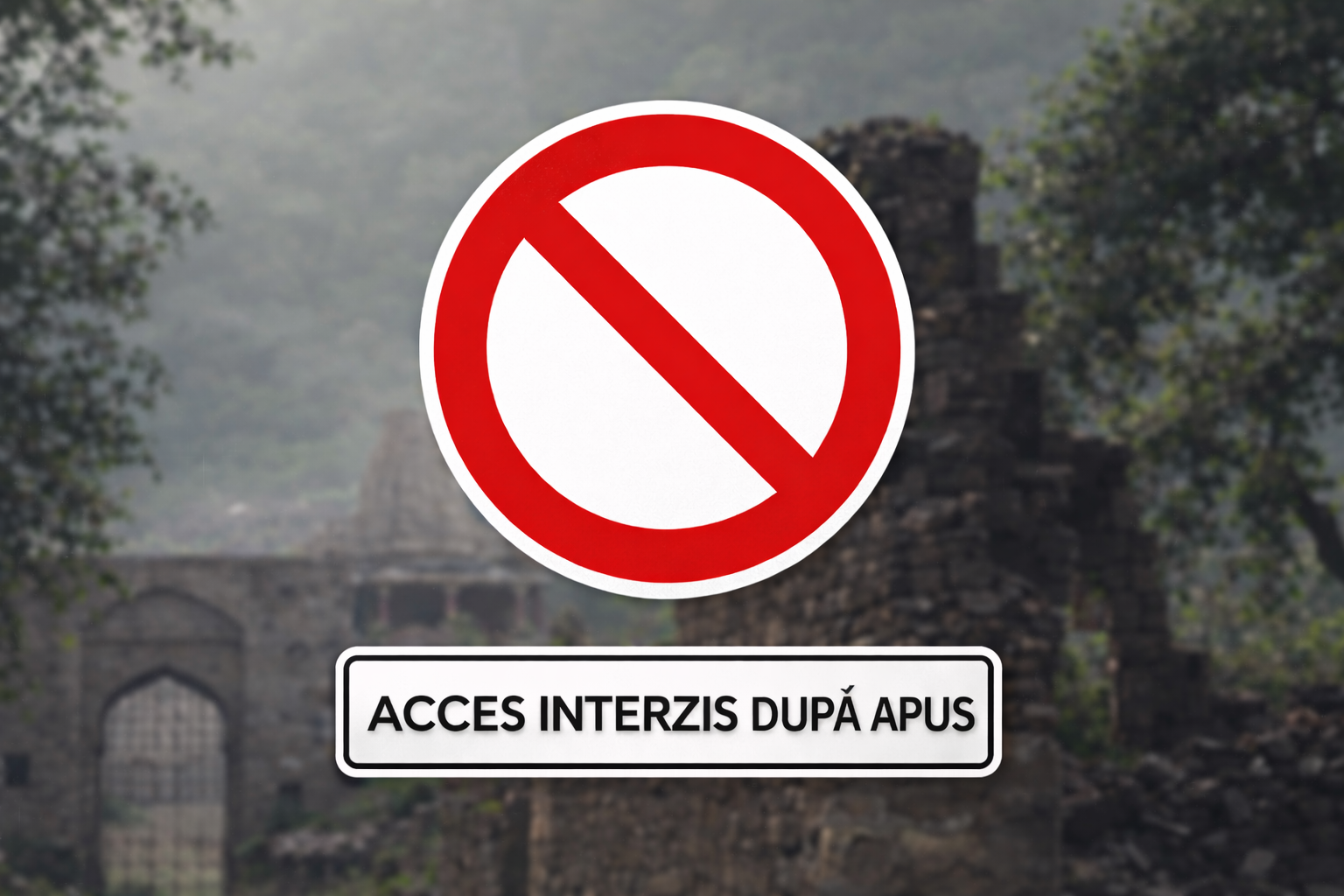 Singurul oraș din lume în care accesul după apus este interzis prin lege