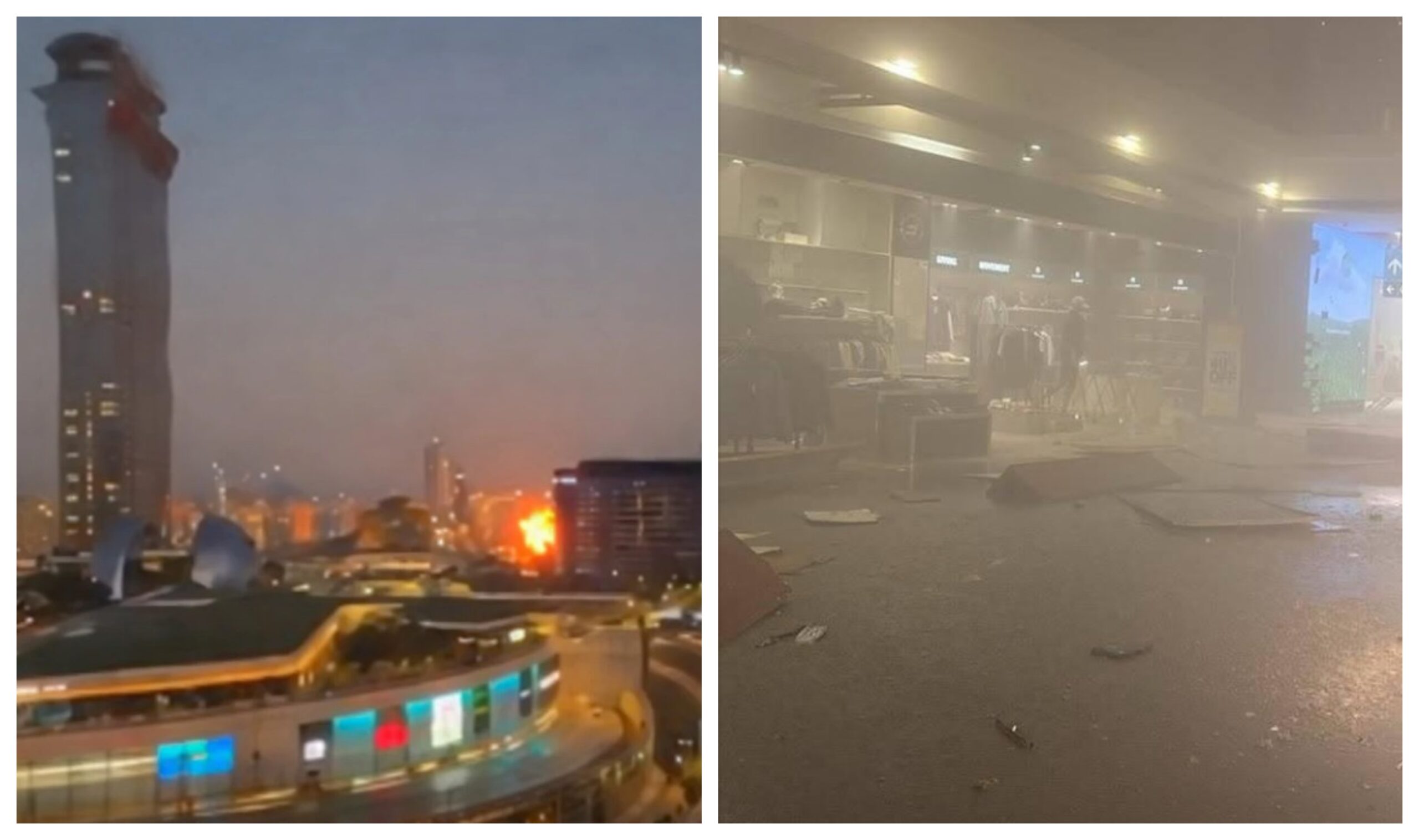 Cum au trăit turiștii din Dubai și Doha momentele în care dronele au explodat lângă hoteluri