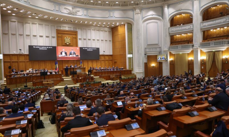Peste 70% dintre români nu au încredere în Parlament și Guvern - studiu