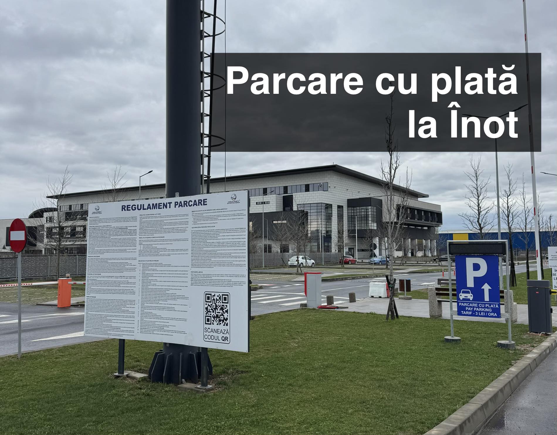 Administrația Otopeni introduce taxa de parcare la Complexul Olimpic. Măsura, primită cu critici privind strategia de urbanism și infrastructură