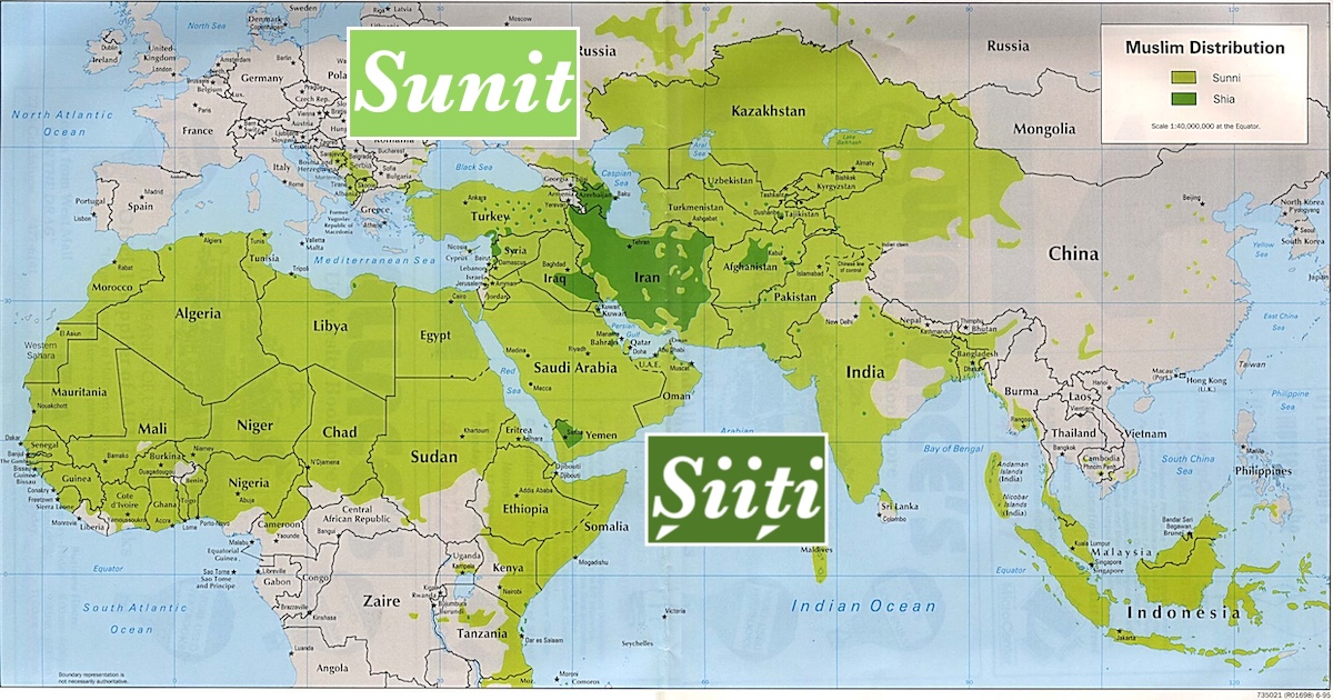 Marea Schismă a Islamului. Diferențele dintre suniți (Arabia Saudită, Turcia) și șiiți (Iran)