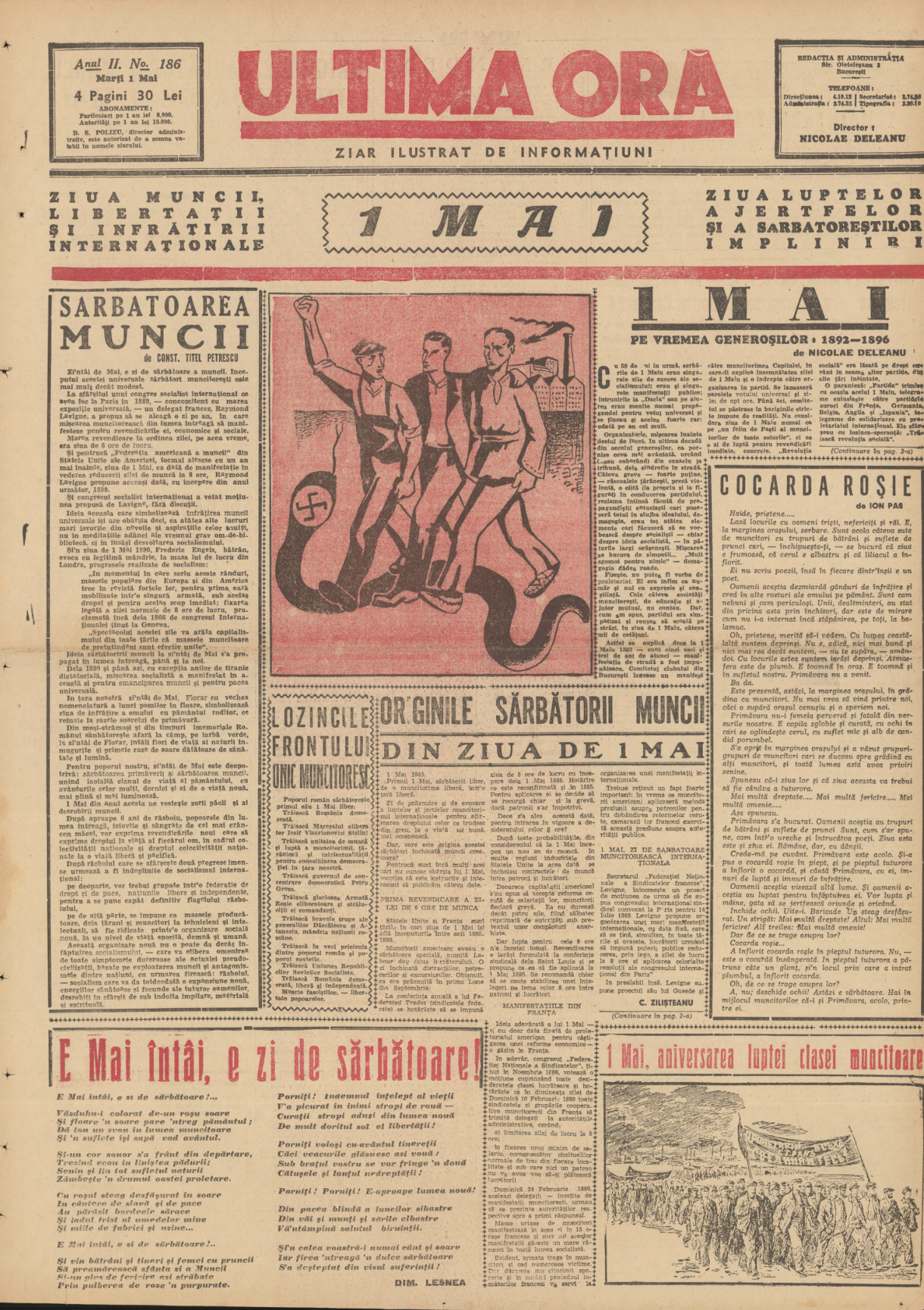 1 Mai și originea istorică a tradiției socialiste, de la atentate la grătare cu mici. Prima sărbătoare a Muncii în România după război