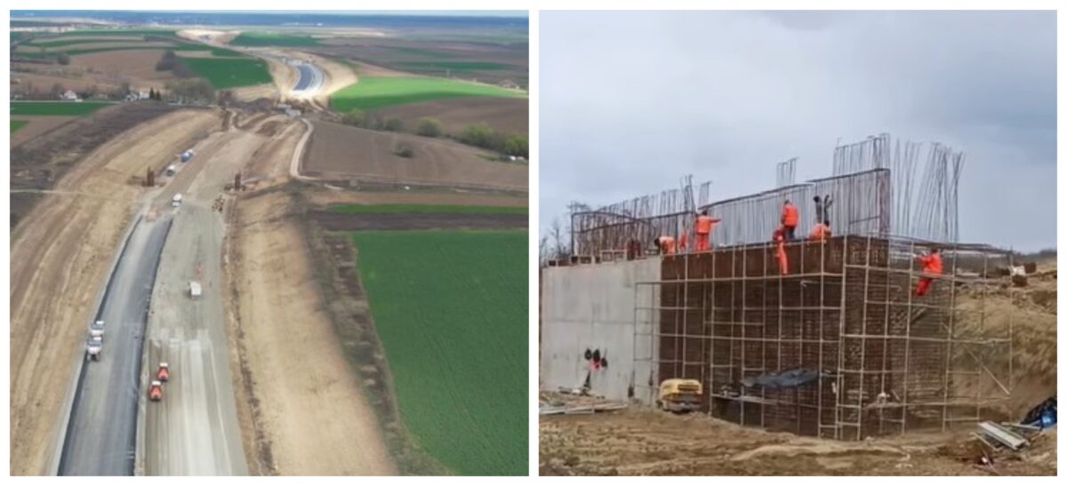 Care este stadiul lucrărilor pe A7 Bacău – Pașcani. Intervenții active pe poduri, noduri rutiere și sectoare asfaltate