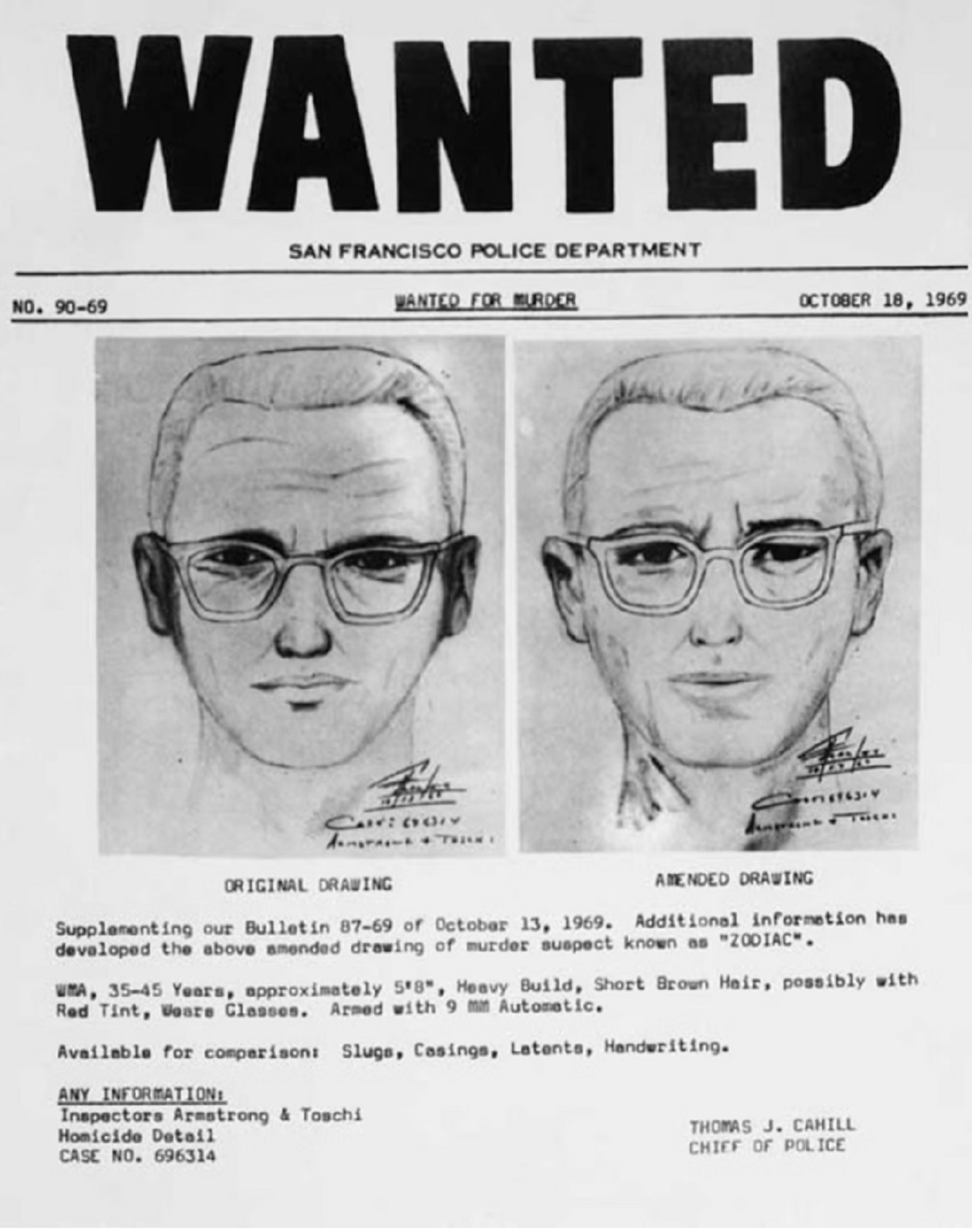 Afis Zodiac Killer