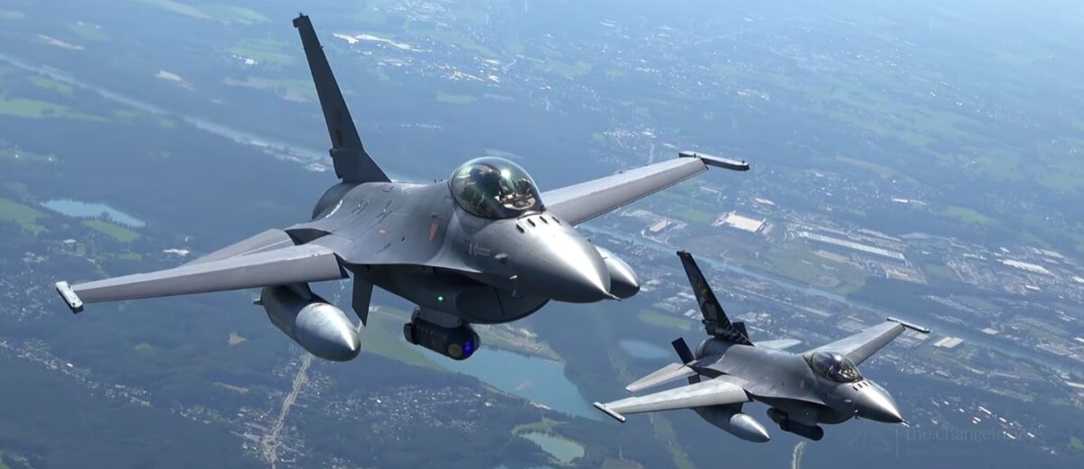 România a ridicat din nou avioanele F-16 în județul Tulcea. Sistemele de apărare antiaeriană, trecute în poziții de tragere