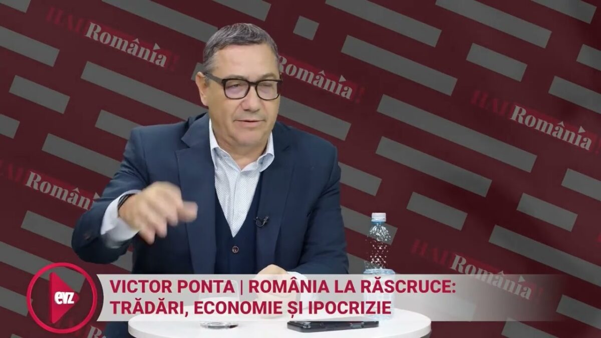 Victor Ponta a explicat la EvZ Play care sunt motivele pentru care România este în colaps