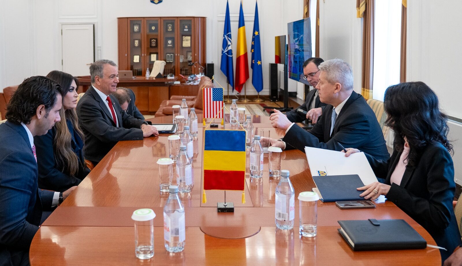 Cătălin Predoiu a discutat cu ambasadorii americani despre Parteneriatul Strategic România-SUA