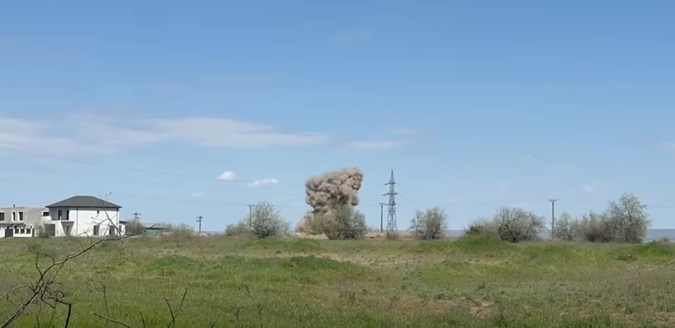 Detonare incarcatura drona Galati