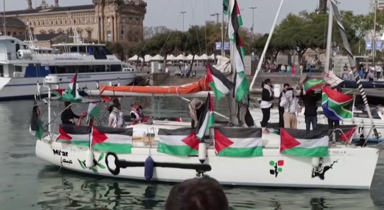 Activiștii din Spania, cu Greta Thumberg în frunte, anunță că vor să spargă blocada de lângă Gaza