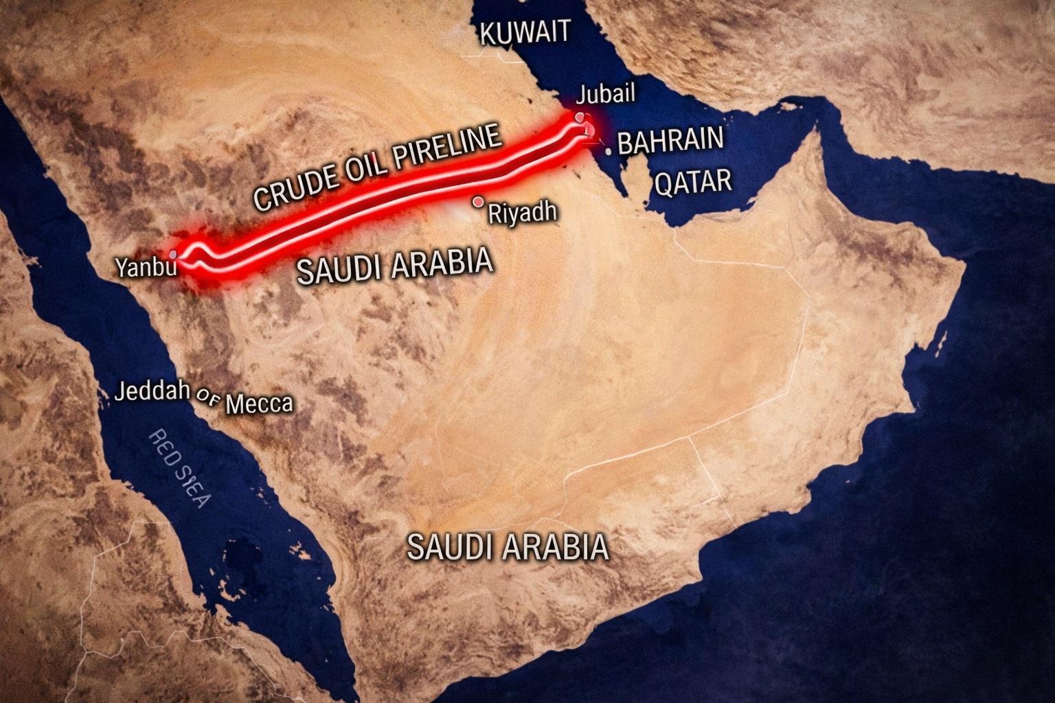 Arabia Saudită reia la capacitate maximă fluxul prin conducta strategică Est–Vest, după atacuri asupra infrastructurii petroliere