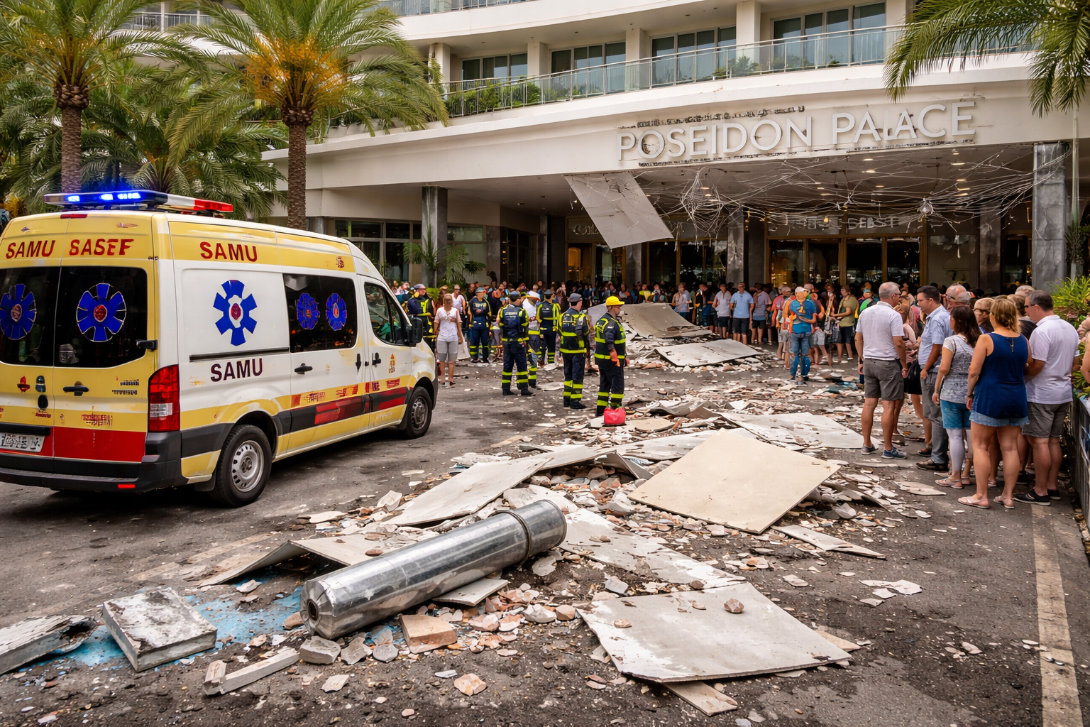 Incident grav de Paștele catolic într-un hotel din Spania. Mulți turiști au ajuns la spital