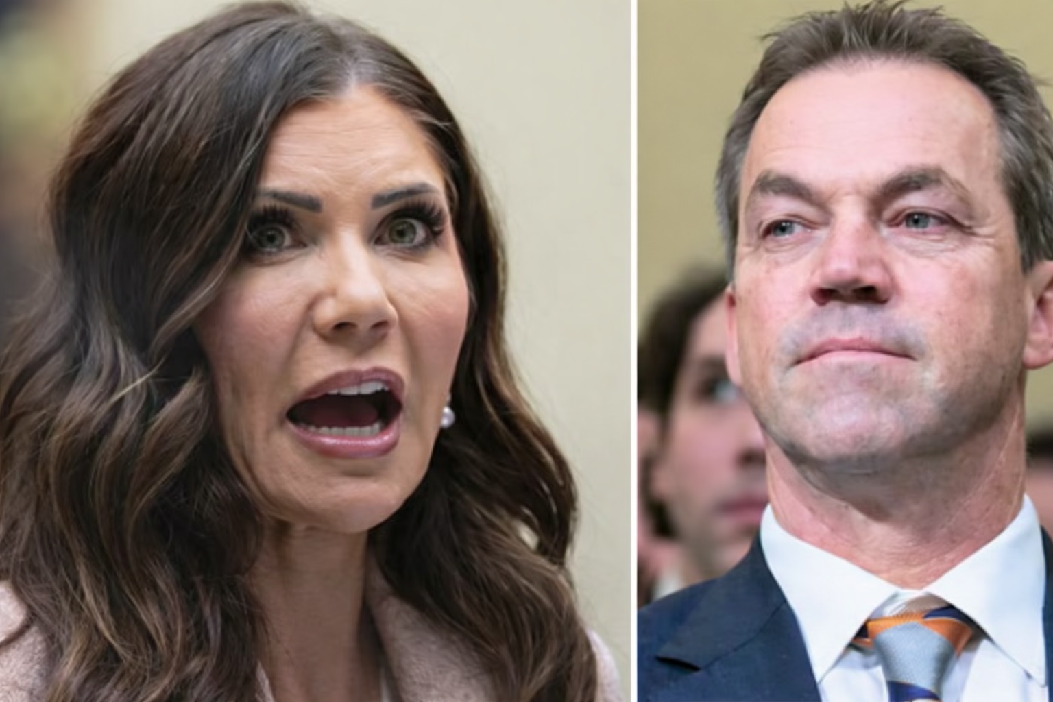 Kristi Noem, noi probleme după demitere, după ce au apărut imaginile cu soțul ei travestit