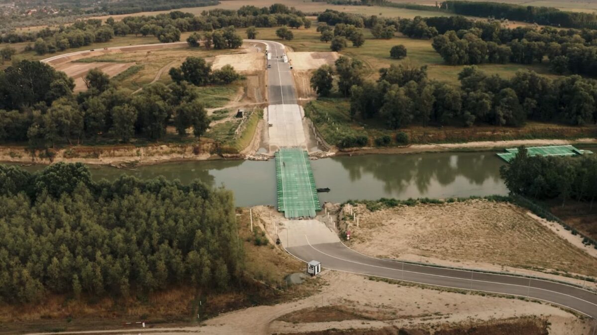 Punctul de trecere Leova–Bumbăta va fi închis temporar pe 7 aprilie. Lucrări de mentenanță la podul de pontoane