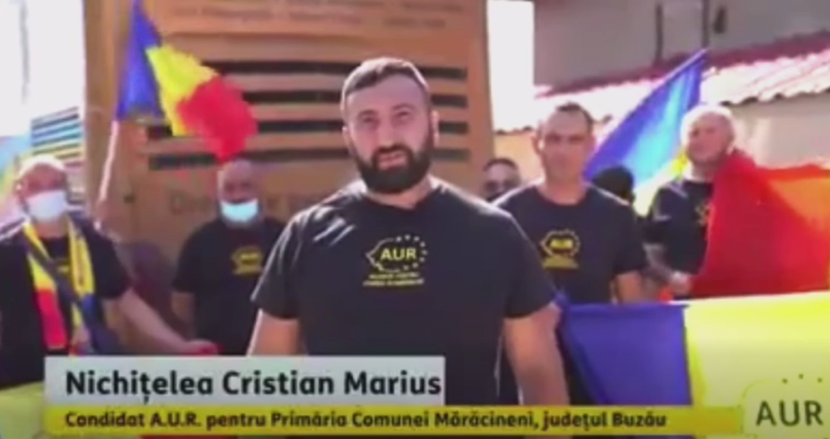 Fost consilier AUR din Buzău, candidat la primărie, ridicat de mascați. Era căutat de autoritățile italiene pentru tâlhărie