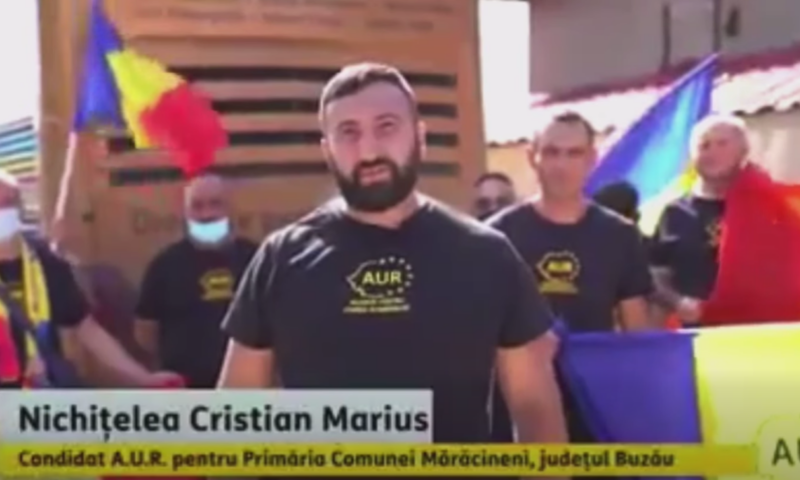 Fost consilier AUR din Buzău, candidat la primărie, ridicat de mascați. Era căutat de autoritățile italiene pentru tâlhărie