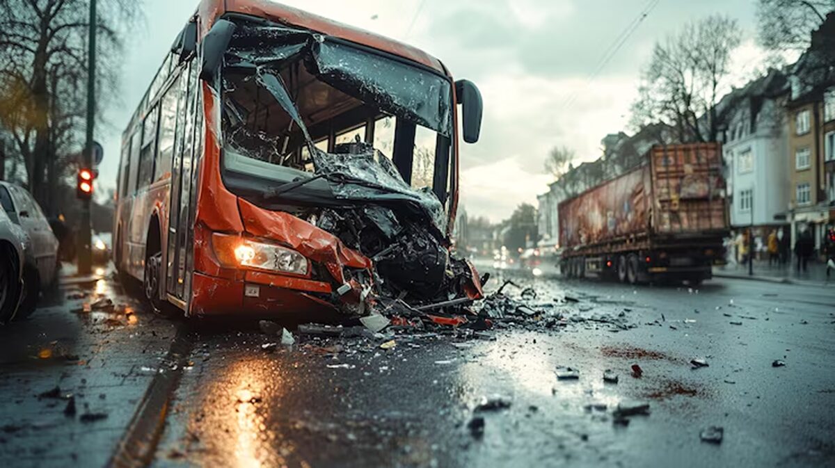 Microbuz cu copii, implicat într-un accident în județul Mureș. Zece persoane au fost rănite