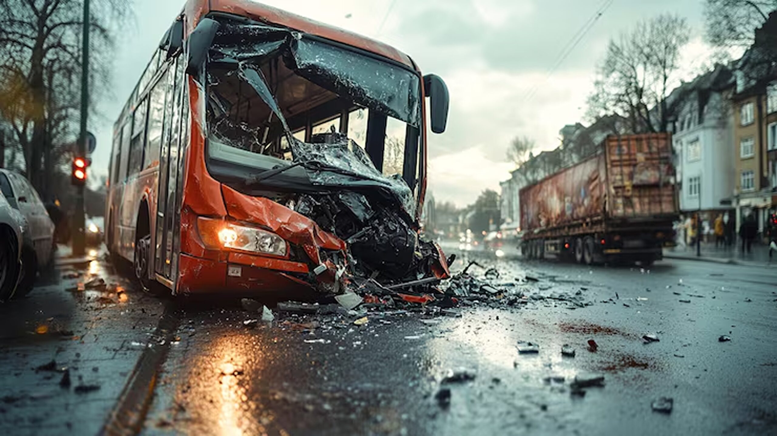 Microbuz cu copii, implicat într-un accident în județul Mureș. Zece persoane au fost rănite