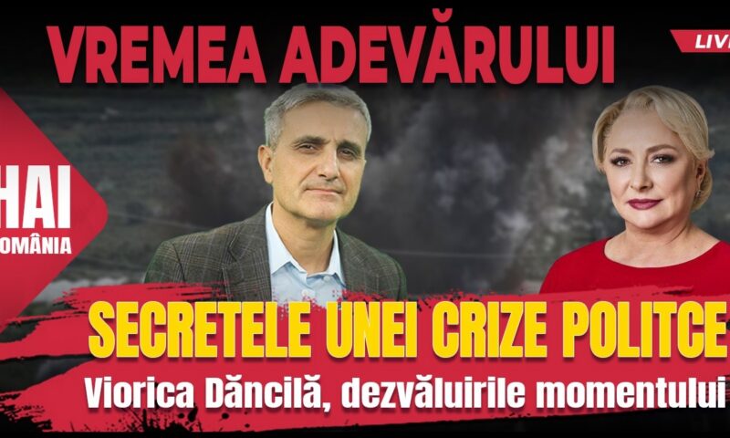 Secretele unei crize politice. Hai LIVE cu Turcescu