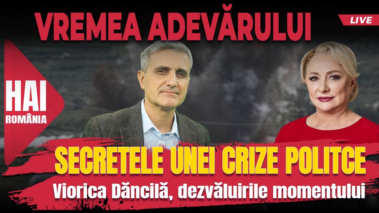 Secretele unei crize politice. Hai LIVE cu Turcescu