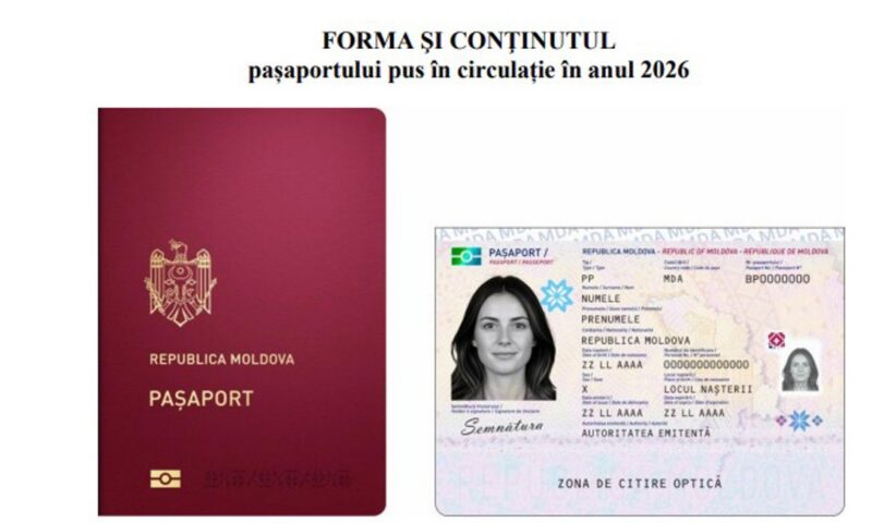 Republica Moldova va avea pașapoarte noi. Documentele vor include cip electronic și date biometrice