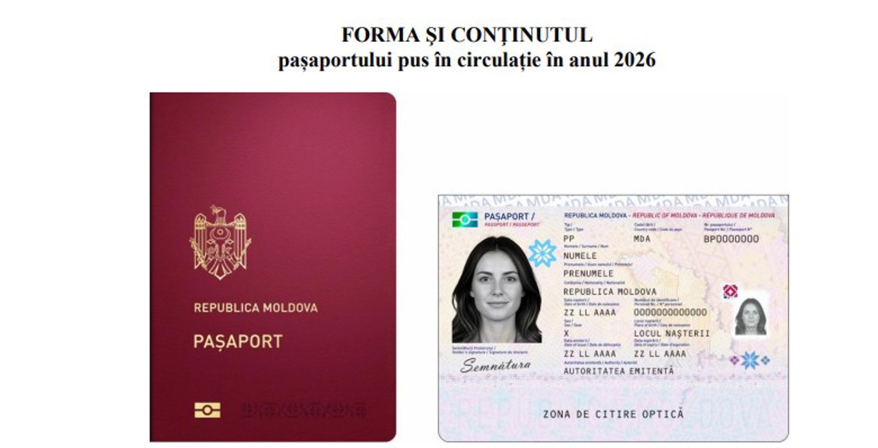 Republica Moldova va avea pașapoarte noi. Documentele vor include cip electronic și date biometrice