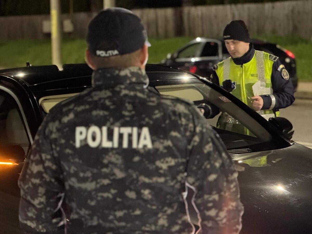 Individ înarmat cu un cuțit, imobilizat în Ilfov. Polițiștii au tras focuri de armă pentru a-l opri