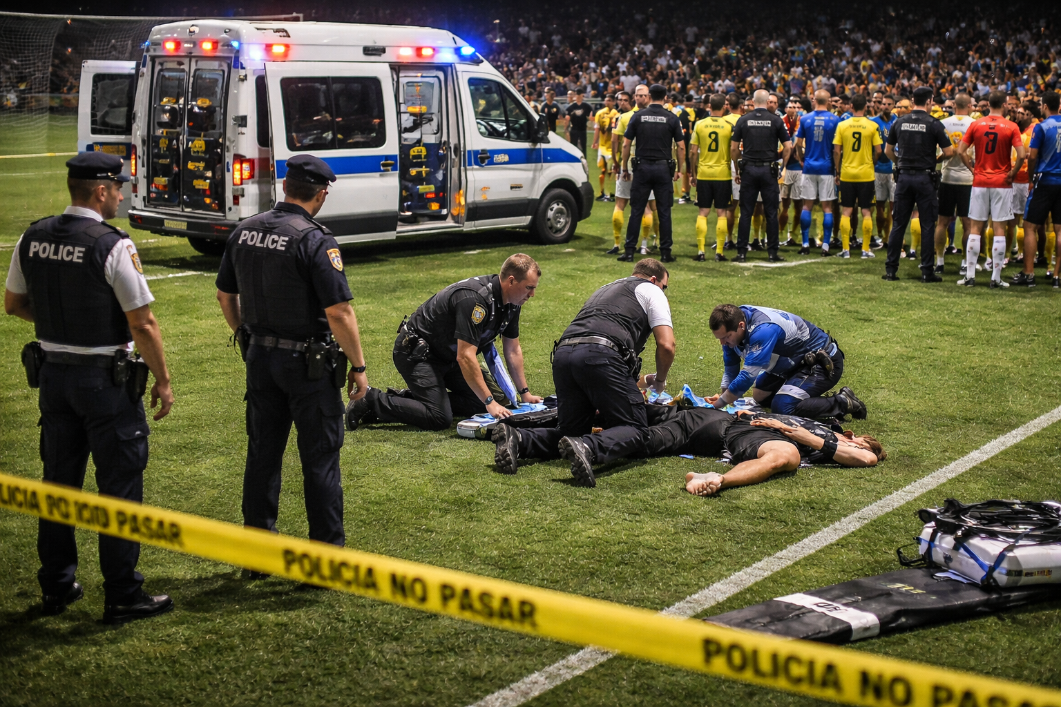 Un arbitru a fost împușcat mortal pe teren în timpul unui meci în Ecuador