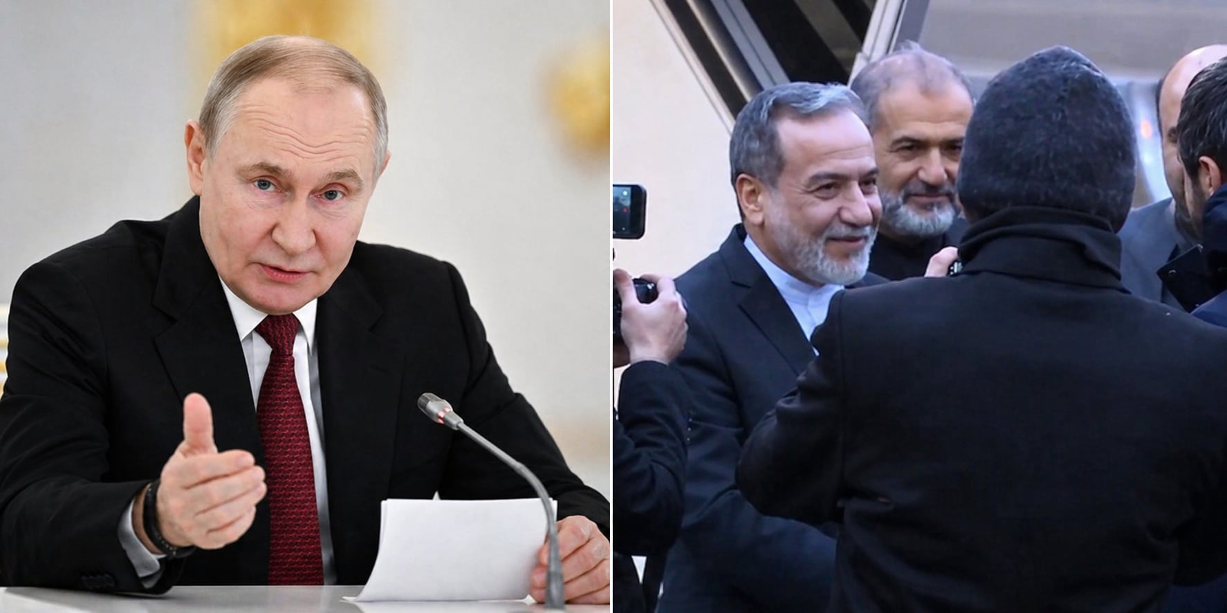 Ministrul de Externe din Iran e la Moscova. Araghchi va fi primit de Putin