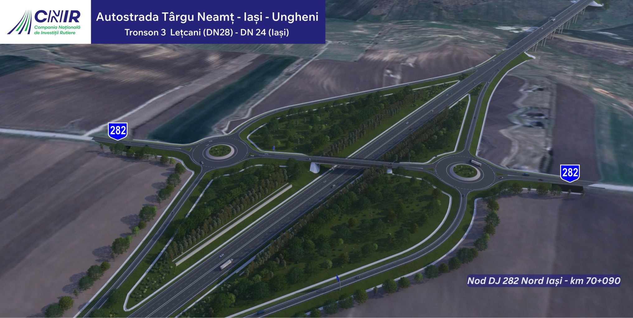 Constructorii spanioli revin în România. CNIR anunță un nou contract pentru tronsonul 3 al autostrăzii A8