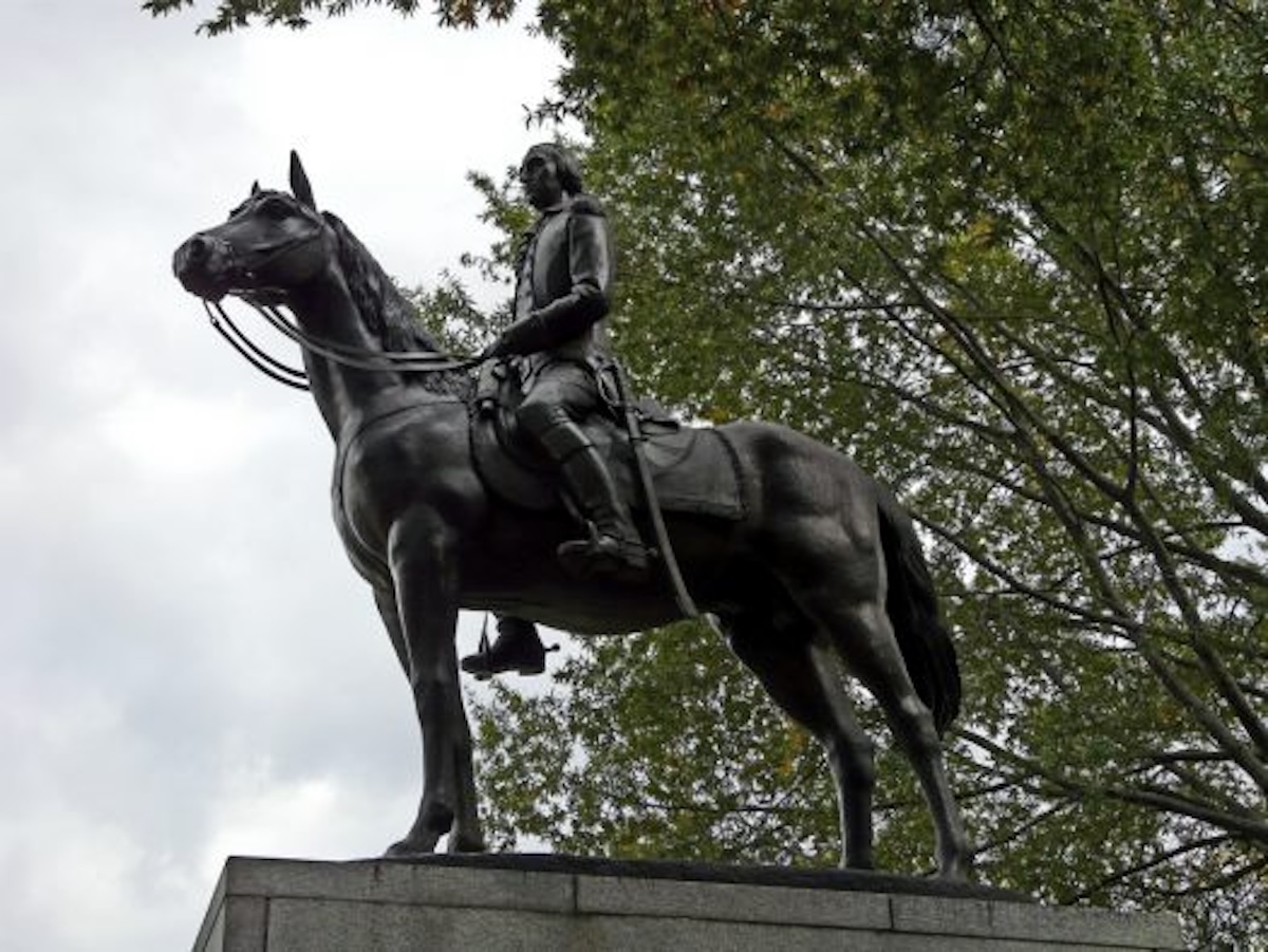 Statuia ecvestră a lui Bernardo Galvez din Washington