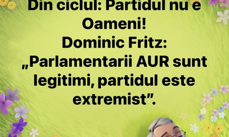 Pentru USR, rahatul are gust de AUR. Pamflet video