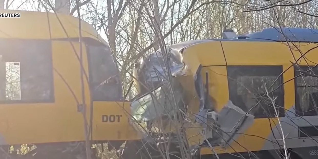 accident tren