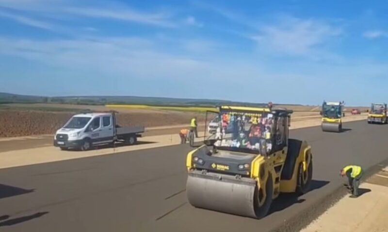 Autostrada Transilvaniei, lotul Chiribiș–Biharia. Tehnologie nouă pentru un trafic mai ușor. Stadiul lucrărilor