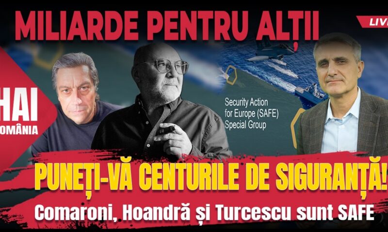 Puneți-vă centurile de siguranță! Hai LIVE cu Turcescu