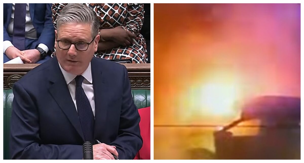 Trei bărbați, între care și un român, ar fi primit bani pentru incendieri în lanț legate de Keir Starmer. Cine i-ar fi coordonat