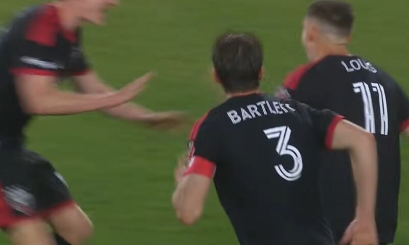 Louis Munteanu, primul gol în MLS după transferul la DC United. A fost ales MVP-ul meciului