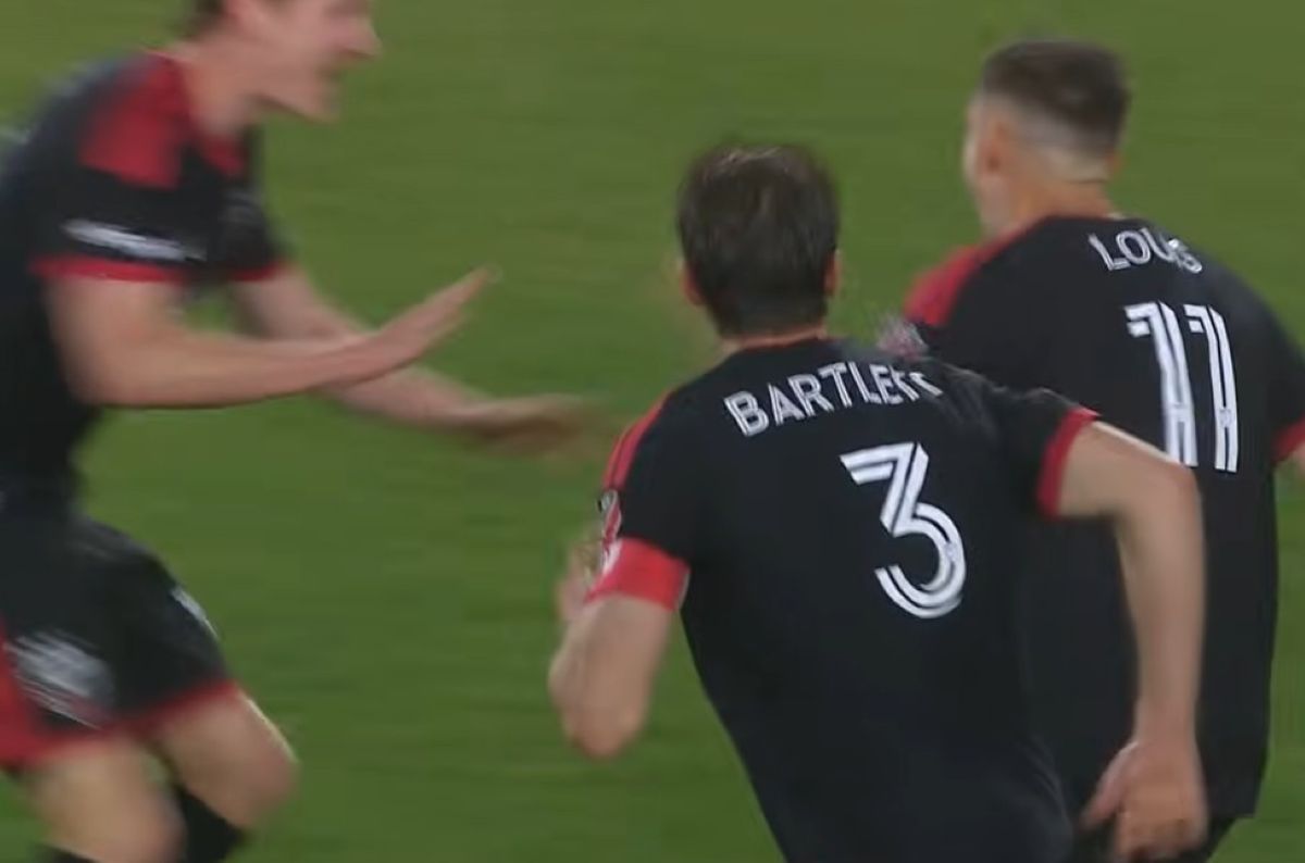 Louis Munteanu, primul gol în MLS după transferul la DC United. A fost ales MVP-ul meciului