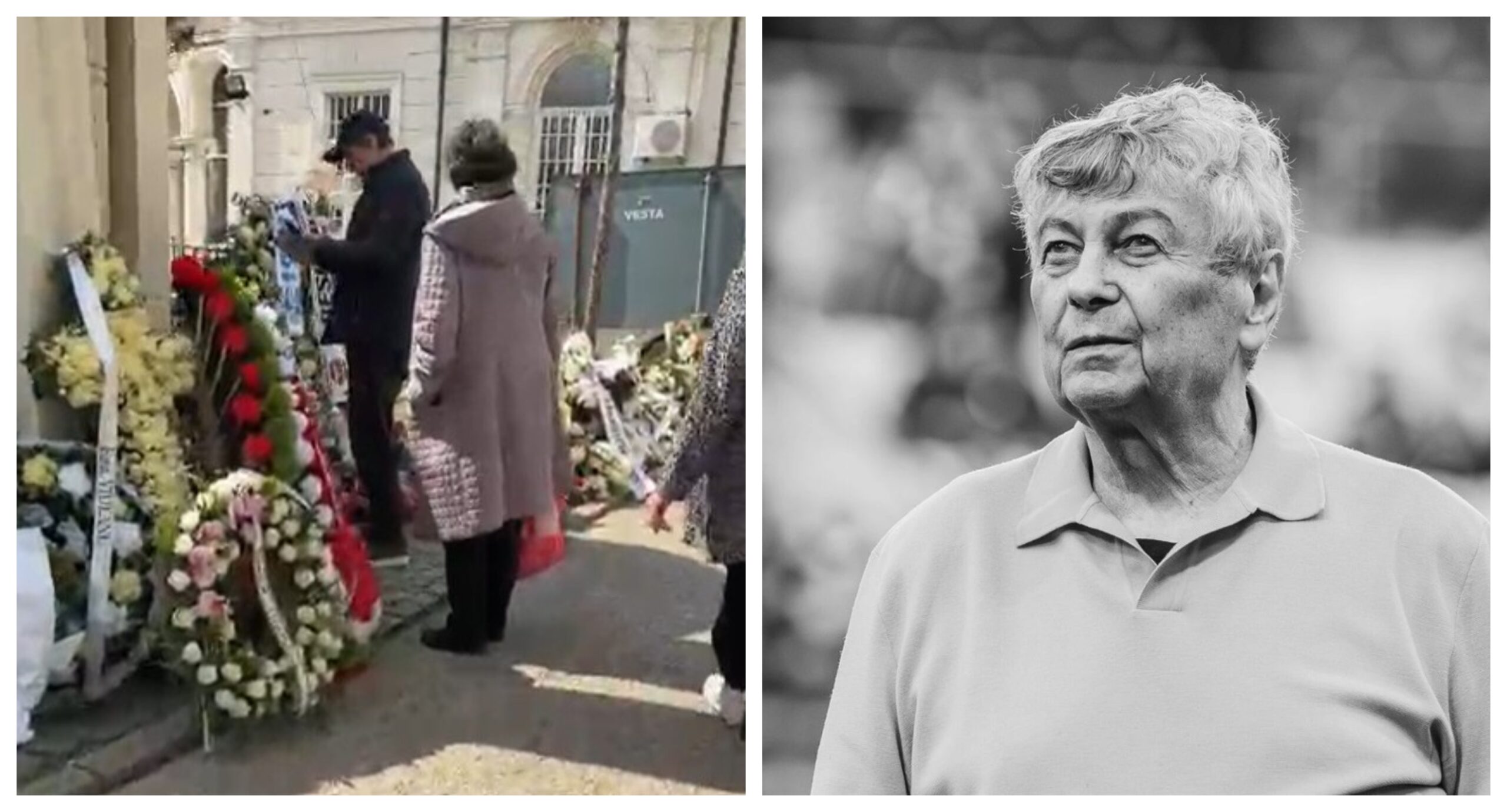 Mircea Lucescu, omagiat de Paște. Ce au făcut oamenii la mormântul său