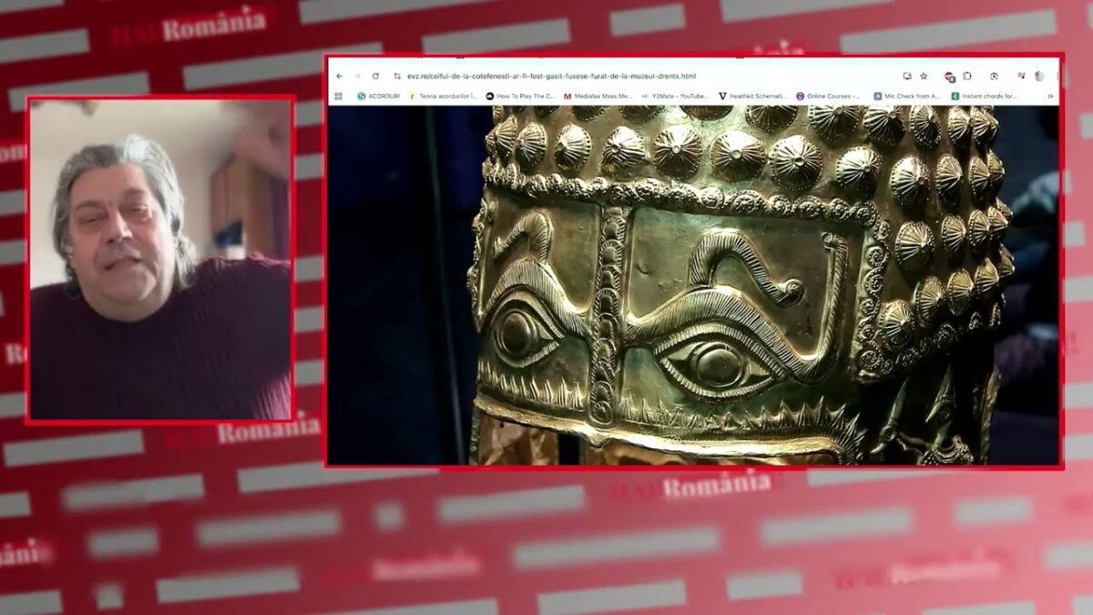 Bogdan Comaroni are dubii în privința Coifului de la Coțofenești