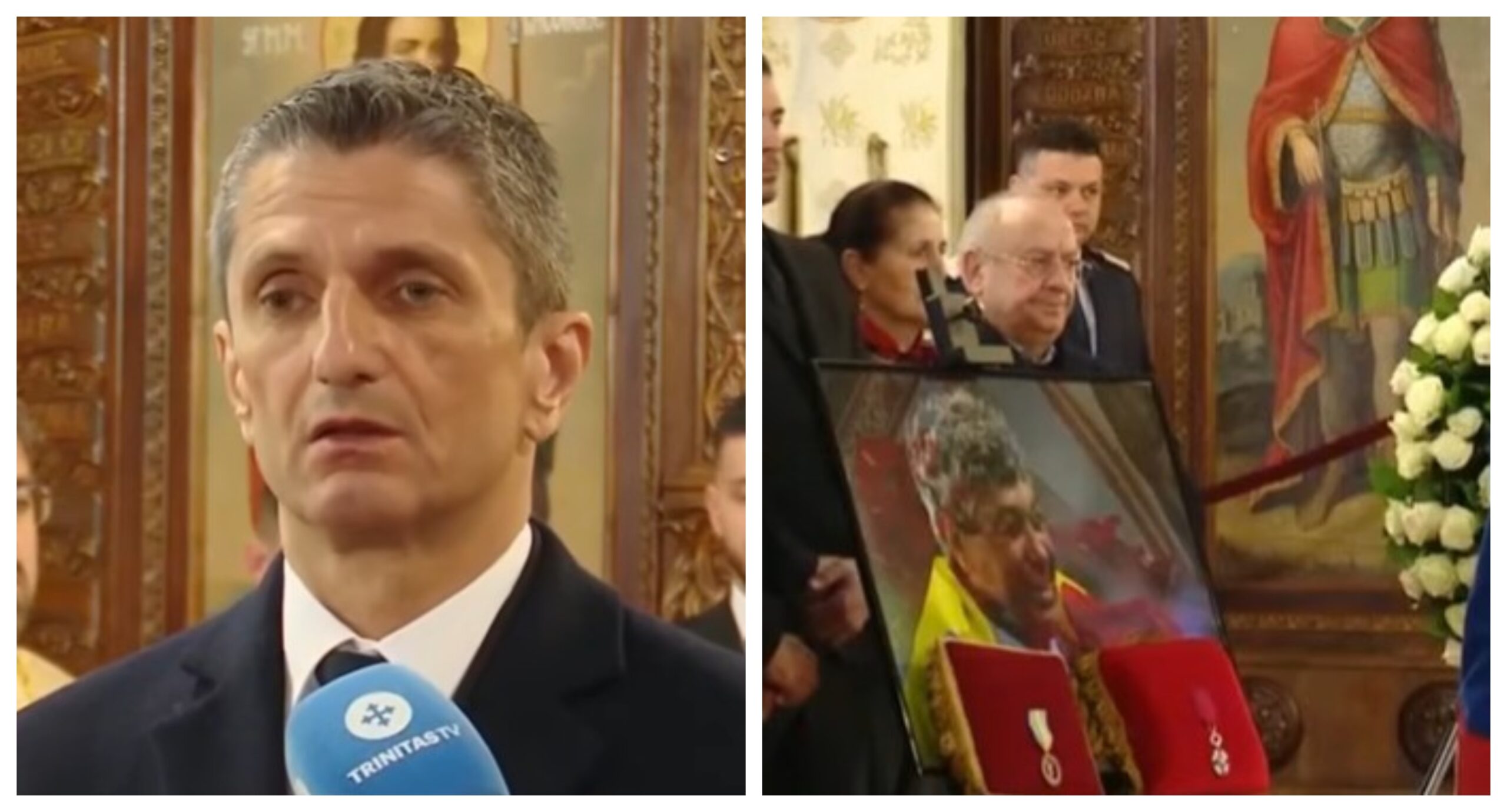 Ce a spus Răzvan Lucescu, în Biserica Sfântul Elefterie, cu doar câteva minute înainte de a-și înmormânta tatăl