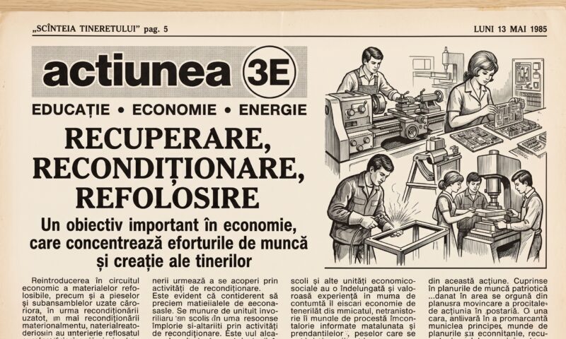 Securitatea, Miliția şi cei 3 R. Ordinul ministrului: Recuperați, Recondiționați, Refolosiți. De la fiare vechi, la oase și păr uman