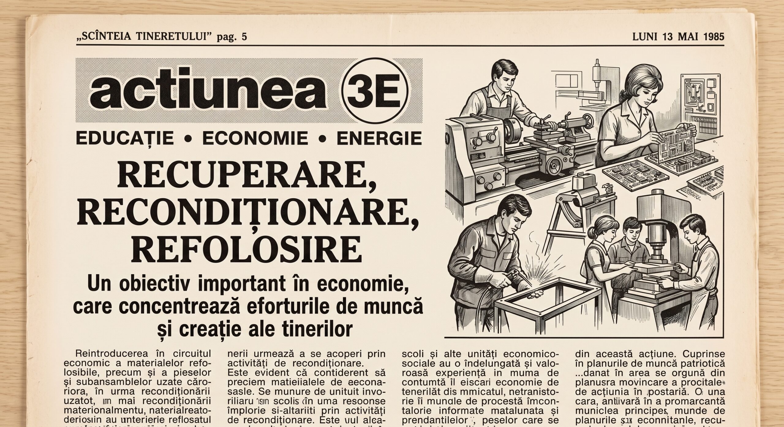 Securitatea, Miliția şi cei 3 R. Ordinul ministrului: Recuperați, Recondiționați, Refolosiți. De fiare vechi, la oase și păr uman