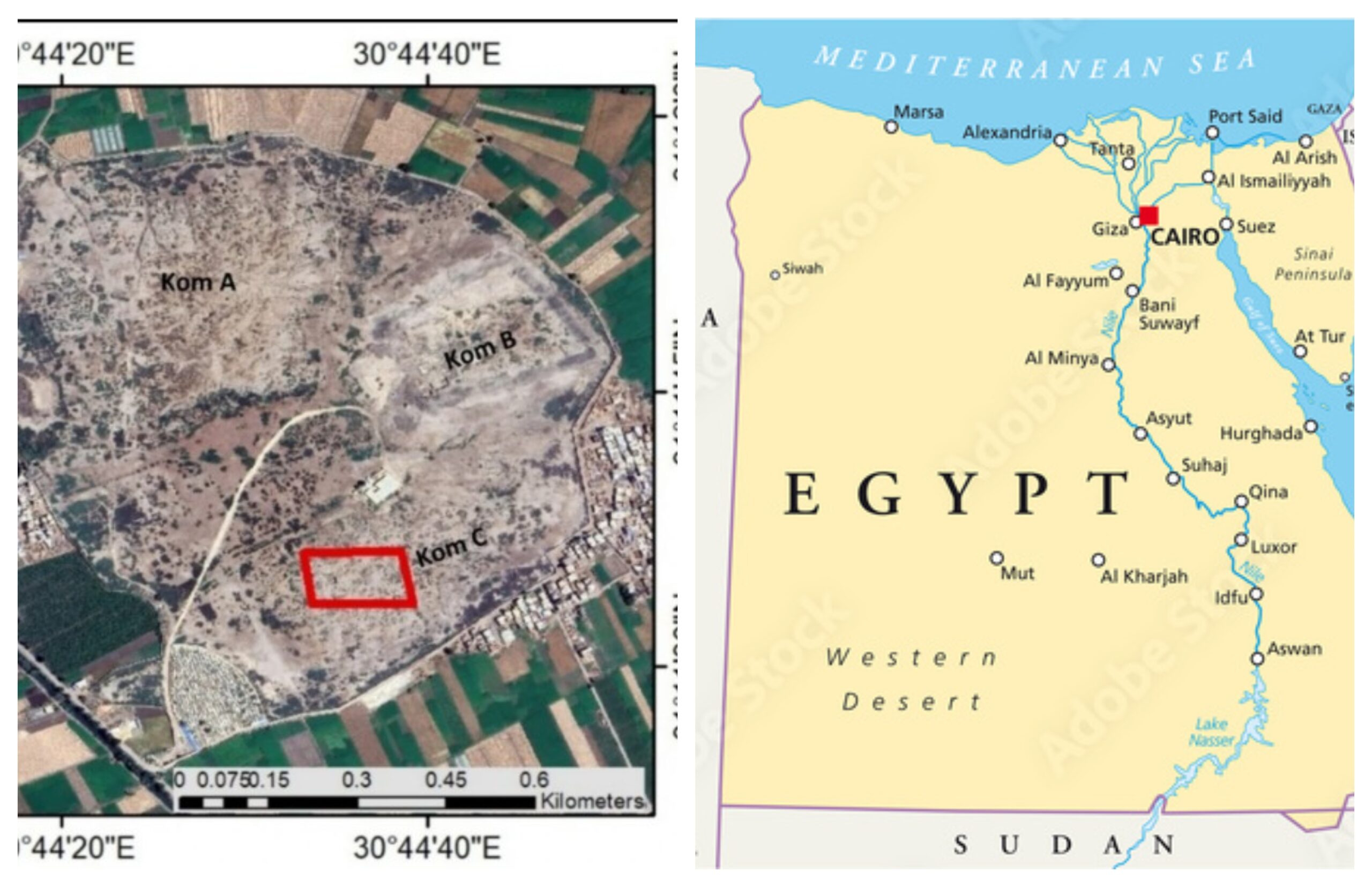 O structură veche de 2.600 de ani a fost descoperită cu ajutorul tehnologiei spațiale